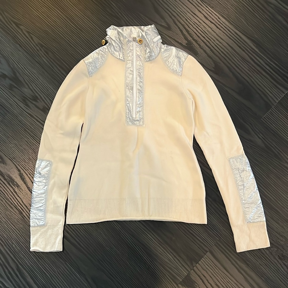 Authentic Fendi 1/4 Zip Swester - image 1